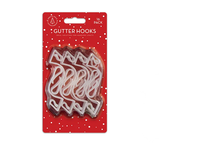 Large Gutter Hooks 16pk
