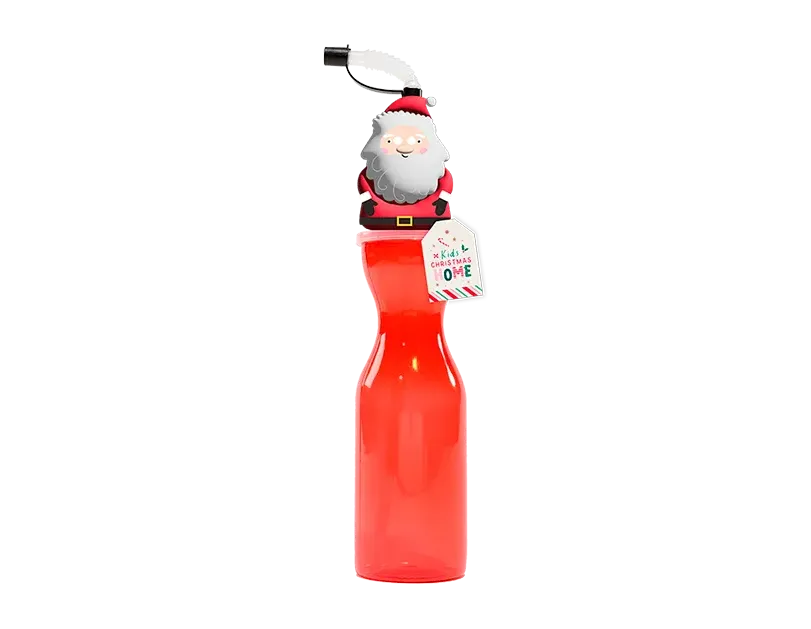 Santa Re-usable Plastic Bottle