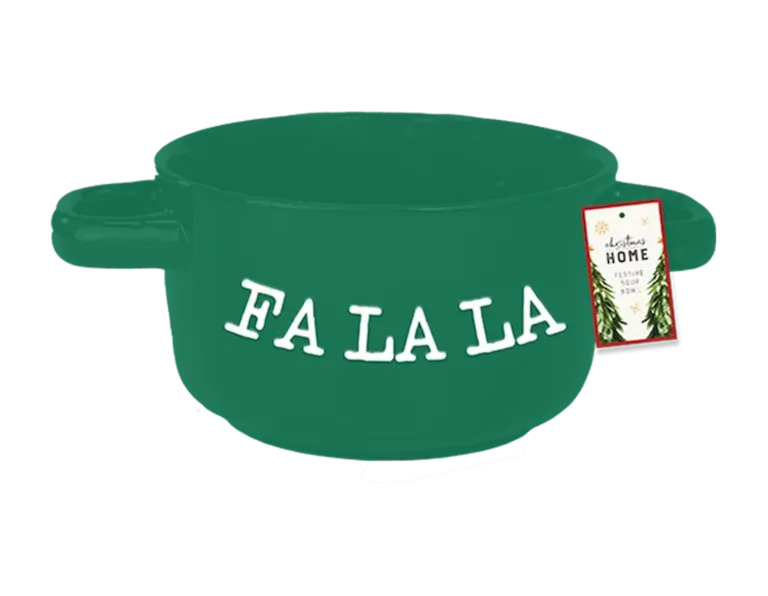 Christmas Festive Soup Bowl