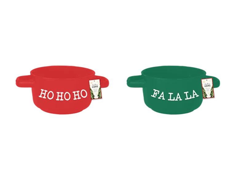 Christmas Festive Soup Bowl
