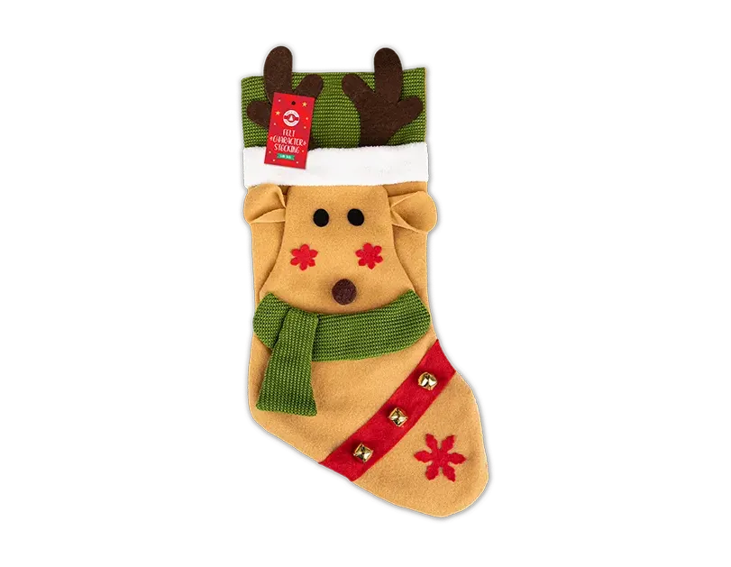 Christmas Character Felt Stocking